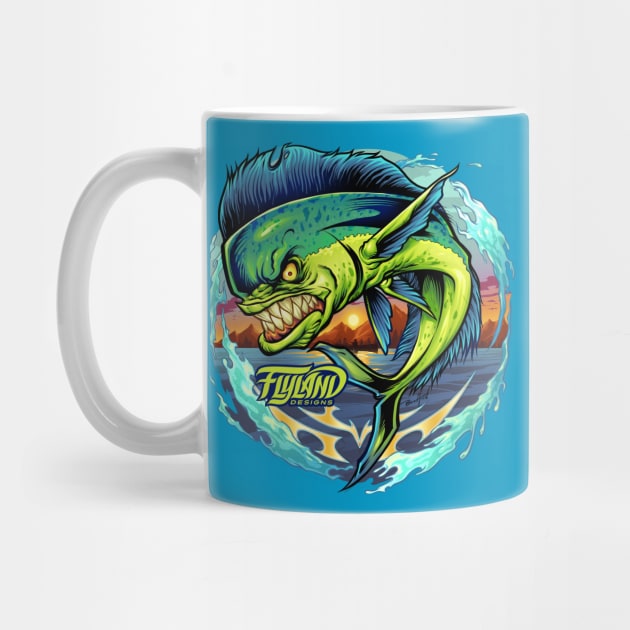 Angry Mahi-Mahi by FlylandDesigns